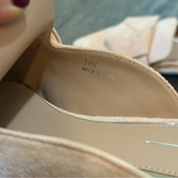 Linea Paolo Anya Bow Mule in Light Pink Womens Size 5 1/2 - Picture 6 of 8